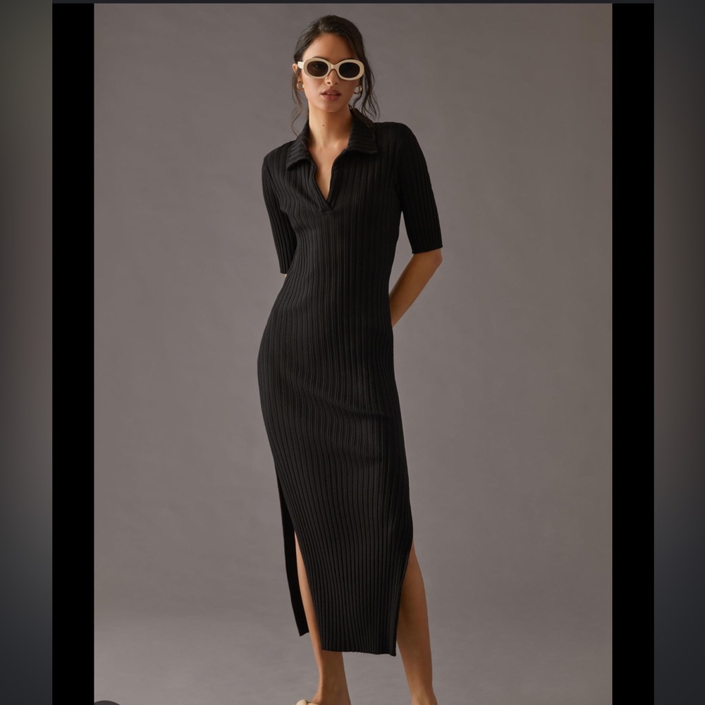 STATESIDE RIBBED MAXI DRESS XS